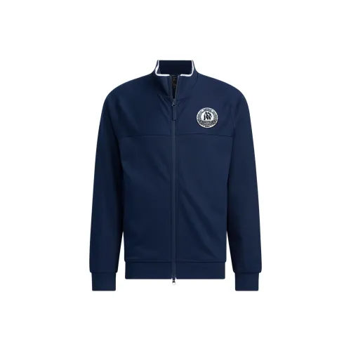 Adidas VERBIAGE KNIT Куртка Куртки Пальто Men's College Темно-синий