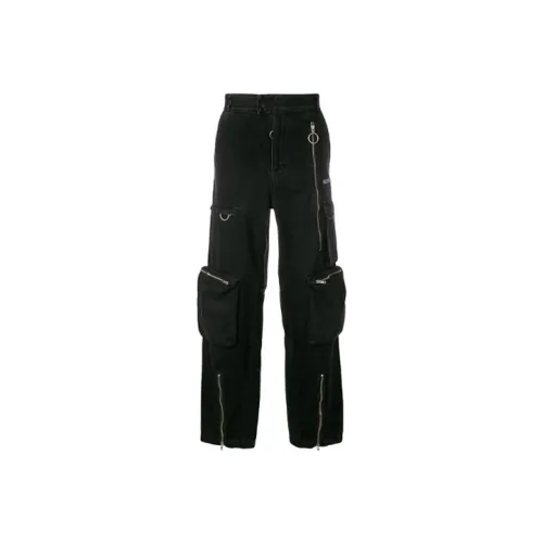 Off Белый FW21 Черный Мужские Джинсы