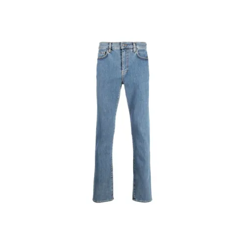 MOSCHINO Blue Men's Jeans МОШИНО Синий Мужской Джинсы