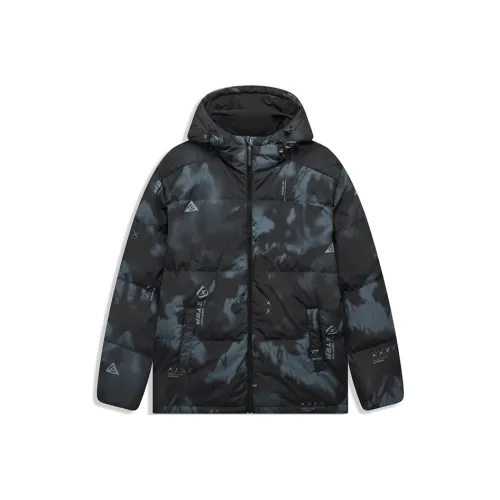 XTEP Variety Тренировки Коллекция Пуховик Мужской Глубокий Черный