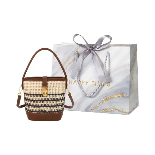 Miss Angel Соломенная плетеная сумка через плечо одно плечо женская хаки черный зеленый