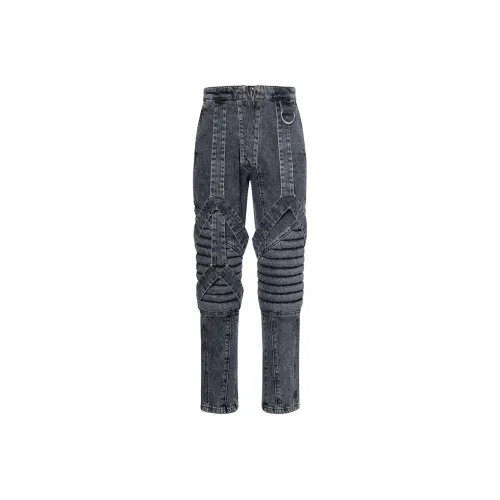 BALMAIN Мужские черные джинсы