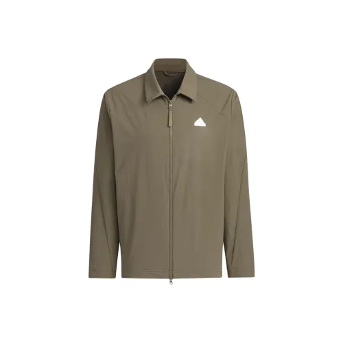 Adidas M FUSTL Jkt11 Куртки и пальто Мужской Зеленый Коричневый