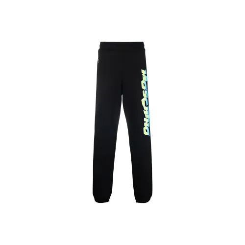 MOSCHINO Черные Мужские Вязаные Спортивные Штаны