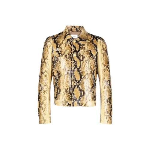 BALLY Рыжевато-коричневый Мужской Кожаные куртки