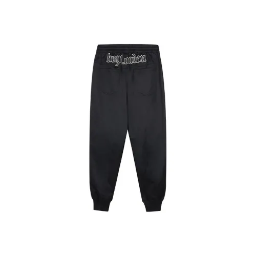 BOY LONDON Черные Унисекс Повседневные Брюки