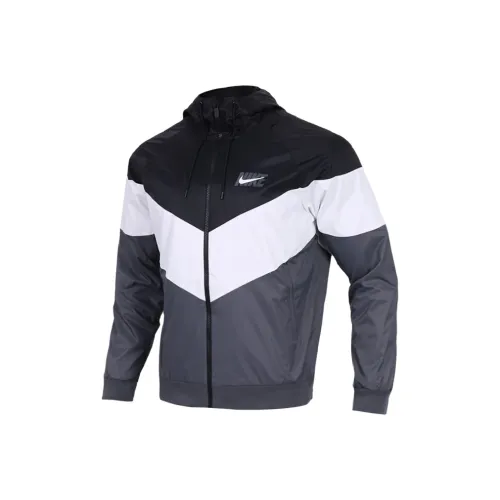 Nike Куртки и Пальто Мужские Черный Серый