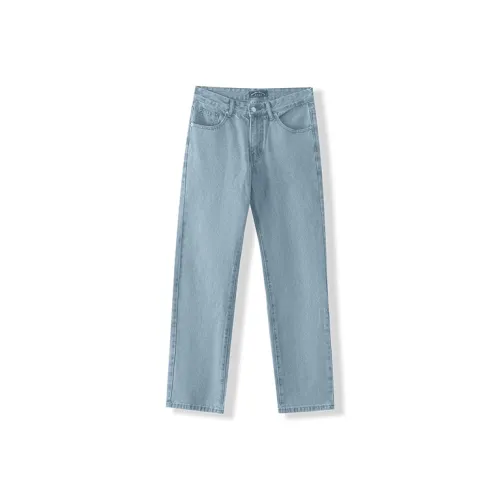 I'm David Джинсы Unisex Light Blue