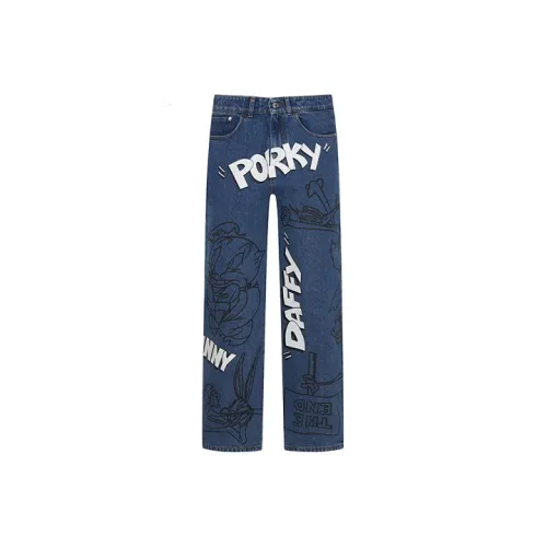GCDS Blue Men's Jeans GCDS Синий Мужской Джинсы