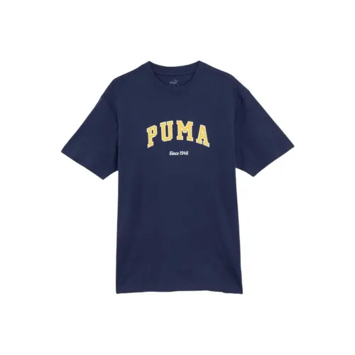 PUMA T-Shirt Унисекс Морской Синий
