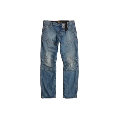 Джинсы STAR RAW Выцветшие Синий Мужской