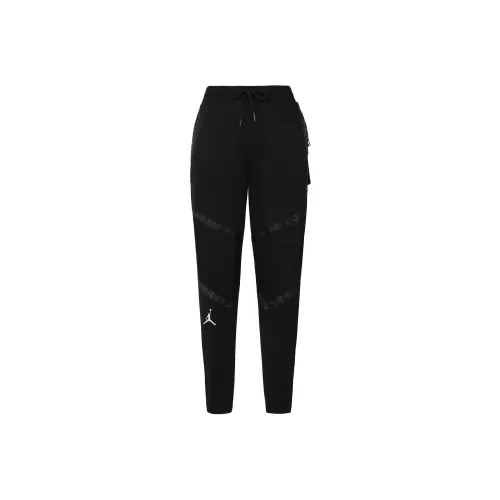 Джордан Dri Fit ZION Черные Мужские Вязаные Тренировочные Штаны