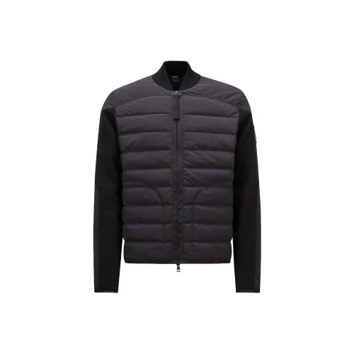 Moncler Кардиган SS24 Пуховик Мужской Черный