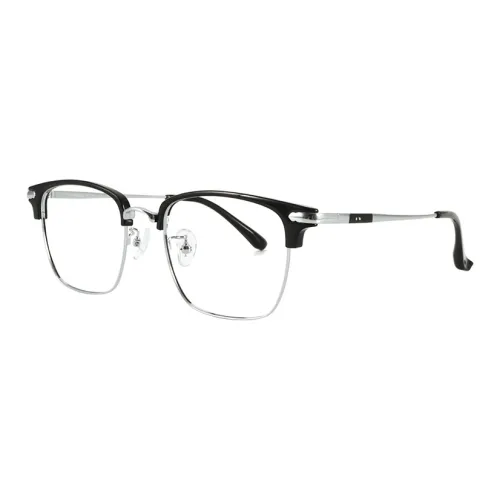 MUZU Чистый титан Силикон TR90 Оправа для очков Unisex Multicolor