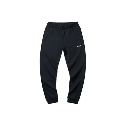 LINING Вязаные тренировочные брюки мужские стандартные черные