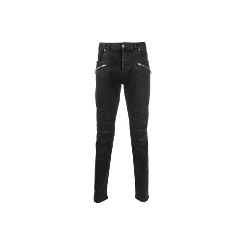 BALMAIN Мужские черные джинсы