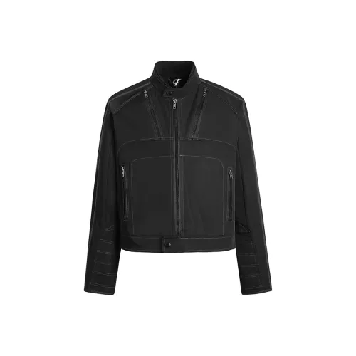 GOSNACE Куртки и Пальто Унисекс Черный