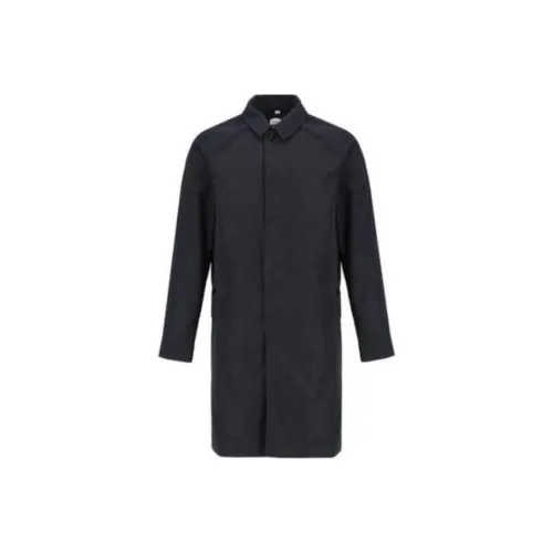 Burberry FW23 Тренчкот Мужской Темно-синий