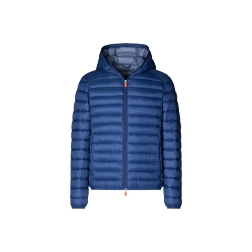 SAVE THE DUCK Пуховик Мужской Solar Затменный Синий