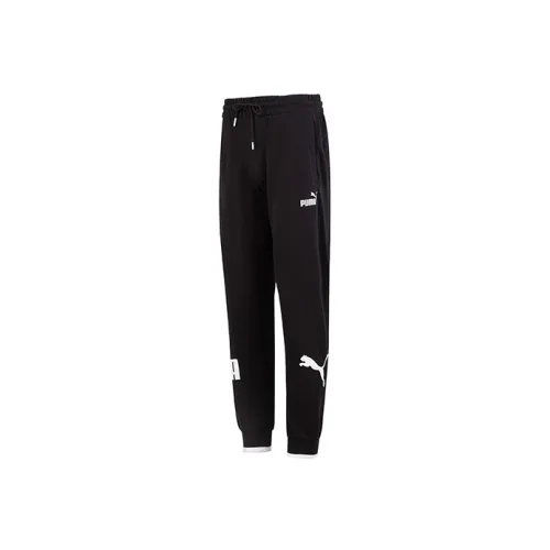 PUMA POWER Sweatpan Черные Мужские Вязаные Тренировочные Штаны