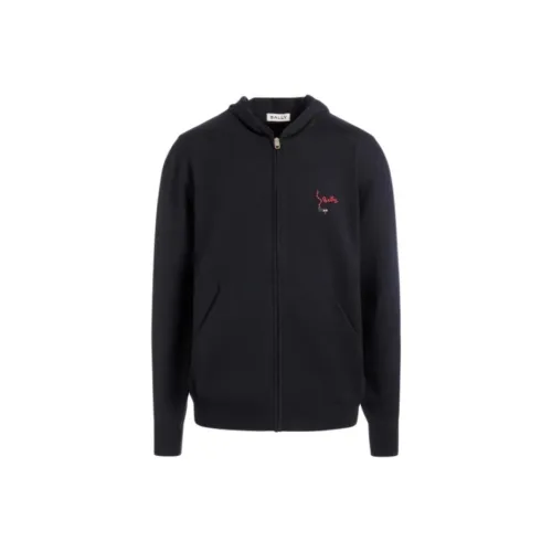 BALLY SS25 Куртки и пальто Мужской Темно-синий