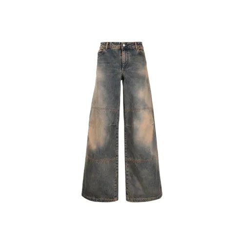 Aries Orange Men's Jeans