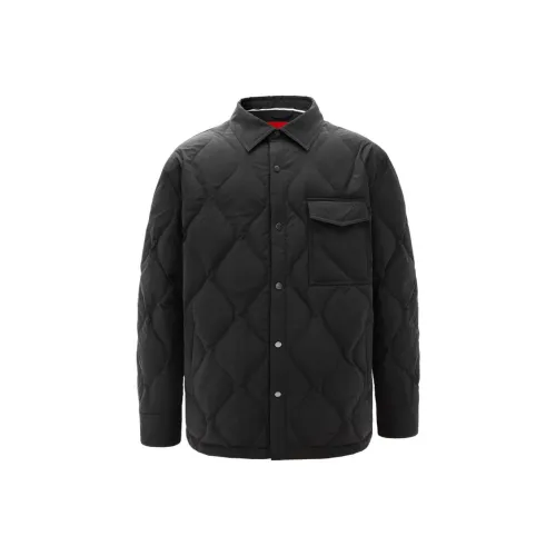 GUESS Пуховик Мужской Graphite Black