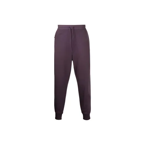 Y 3 Burgundy Men's Knitted Training Pants Y 3 Бургунди Мужские Вязаные Тренировочные Штаны
