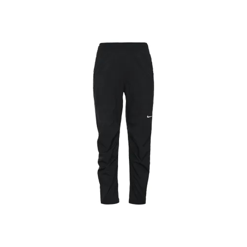 Nike Dri Fit Вязаные Тренировочные Штаны Мужские Черные
