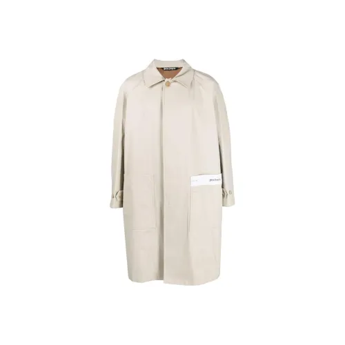 PALM ANGELS Белый Мужской Тренч