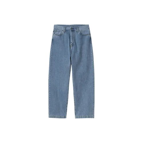 Carhartt WIP FW24 Blue Men's Jeans Кархартт WIP FW24 Синий Мужские Джинсы