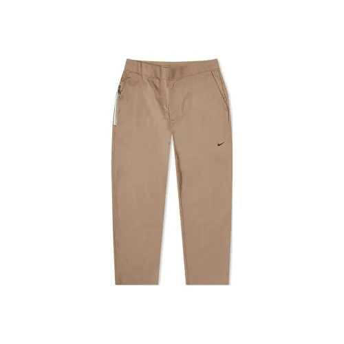 Nike Бежевые Мужские Вязаные Тренировочные Штаны