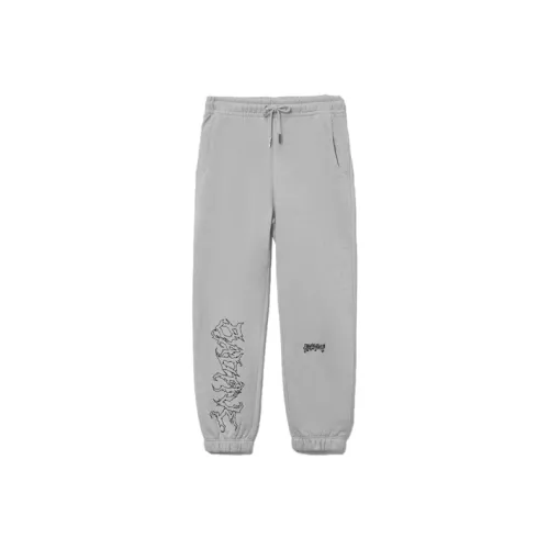 LINING Вязаные тренировочные брюки мужские серые