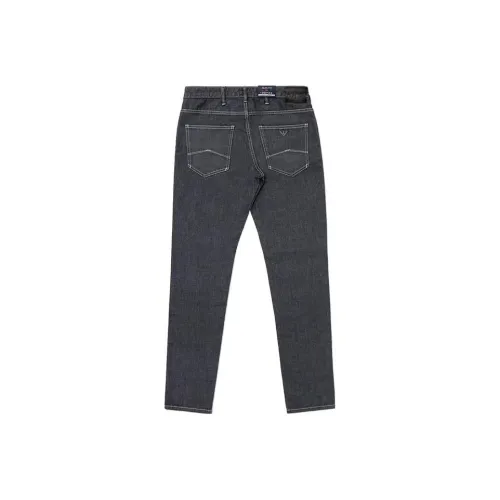 ARMANI JEANS Черный Серый Цвет Мужские Джинсы