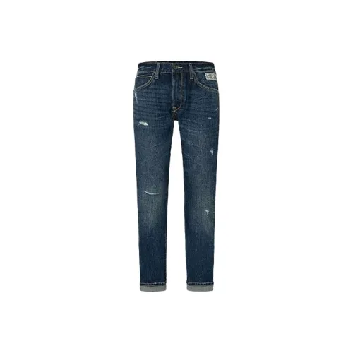 Lee FW21 Джинсы Мужские Средне-синие