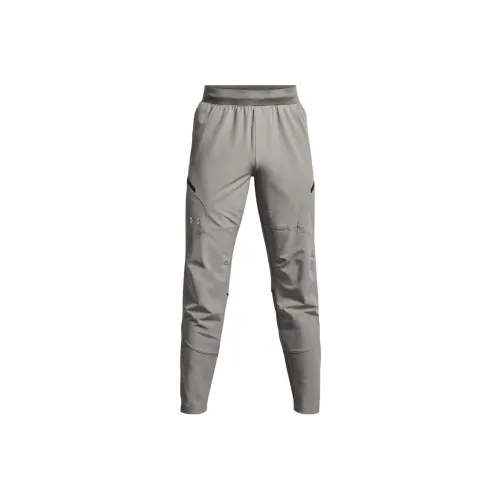 Under Armour Серые Мужские Вязаные Тренировочные Штаны