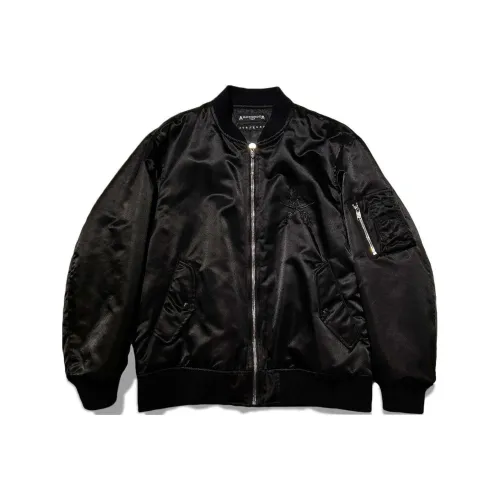 MASTERMIND WORLD Roarguns Collaboration Черная унисекс куртка