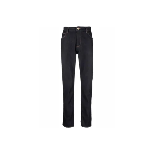 GIORGIO ARMANI Темно-синий Мужские Джинсы