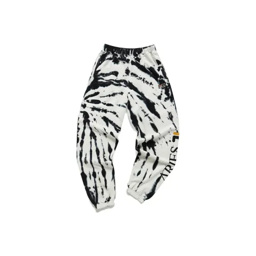 FILA FUSION ARIES Collaboration Collection Вязаные тренировочные штаны унисекс стандартный белый