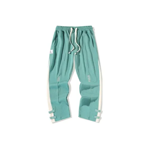 LAMLICKA Зеленые Унисекс Повседневные Брюки