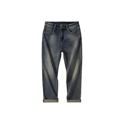 JUCY JUDY Джинсы Унисекс Винтаж Синий