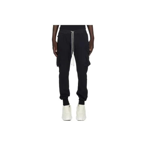 RICK OWENS совместный бренд RO FW23 Карго брюки Мужские Черные