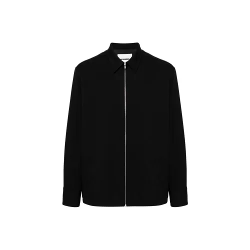 JIL SANDER Midnight Blue Мужские Куртки