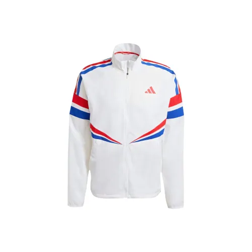 Adidas Adizero Ретро Куртка Мужская Белая