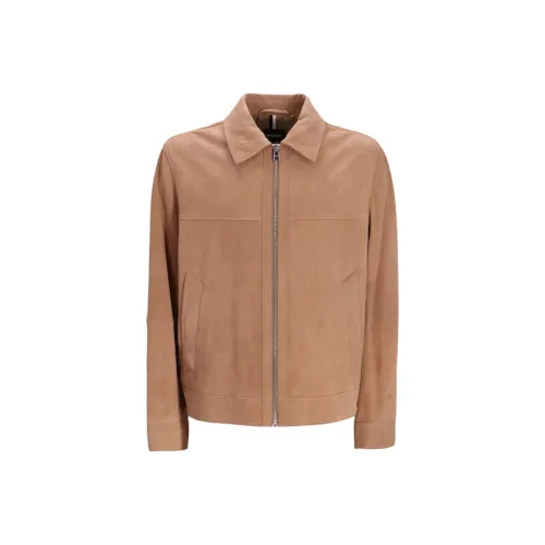 Hugo Boss Куртки и Пальто Мужской Коричневый