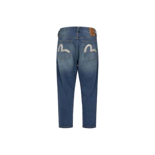 EVISU Джинсовый Синий Мужские Джинсы