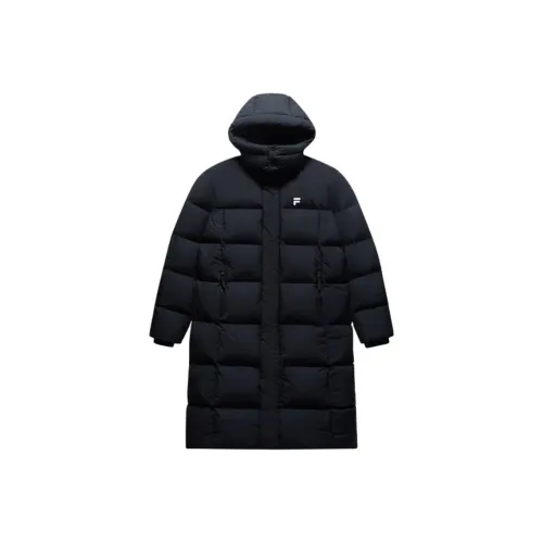 FILA FUSION FOB Series Пуховик Унисекс Глубокий Черный