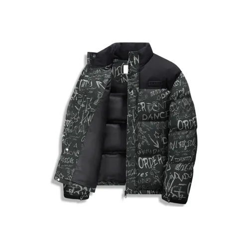 Dance with Wolves Пуховик Мужской Черный