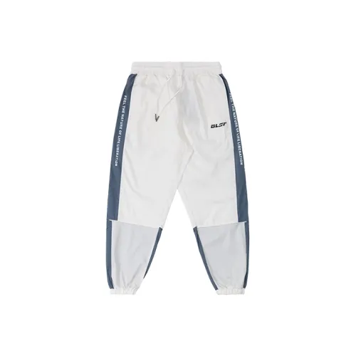 BLUESFLY Вязаные тренировочные брюки мужские белые