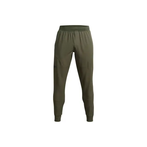 Under Armour Woven Collection Misty Зеленые Мужские Вязаные Тренировочные Штаны
